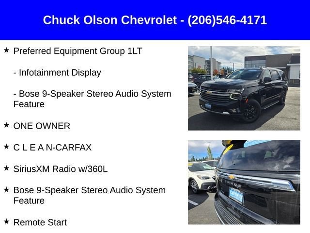 2023 Chevrolet Tahoe LT