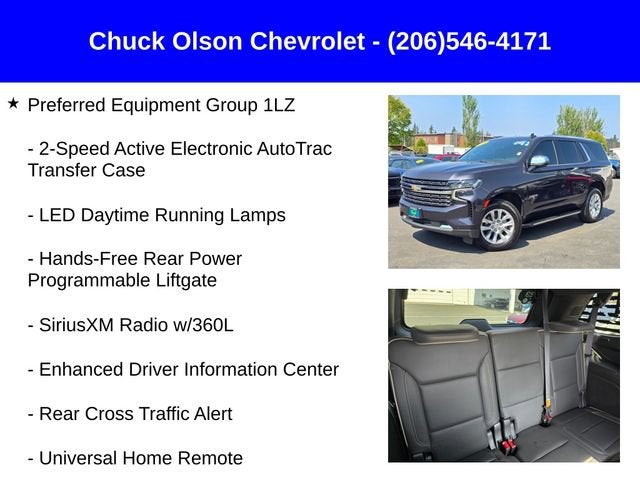 2023 Chevrolet Tahoe Premier
