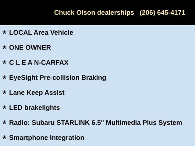 2019 Subaru Outback 2.5i