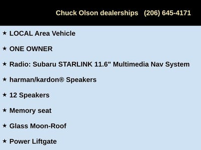 2022 Subaru Outback Limited XT