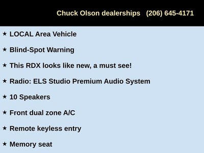 2018 Acura RDX Technology Package