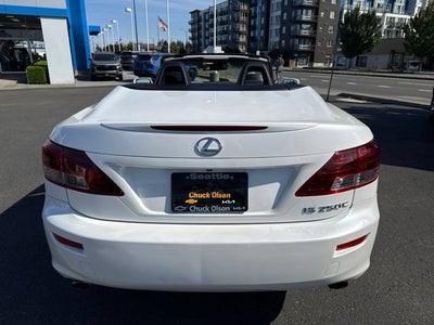2015 Lexus IS 250C NA