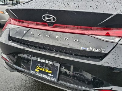 2023 Hyundai Elantra Hybrid Blue