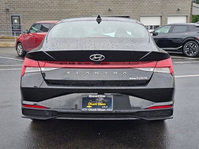 2023 Hyundai Elantra Hybrid Blue