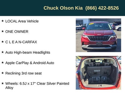 2024 Kia Carnival MPV LX Seat Package