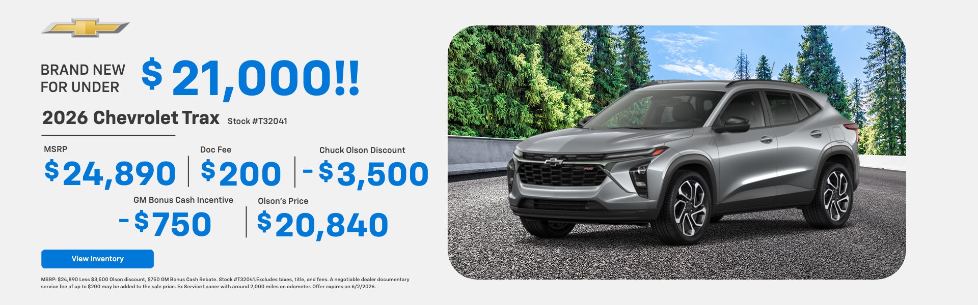 Brand new for under $21,000!!