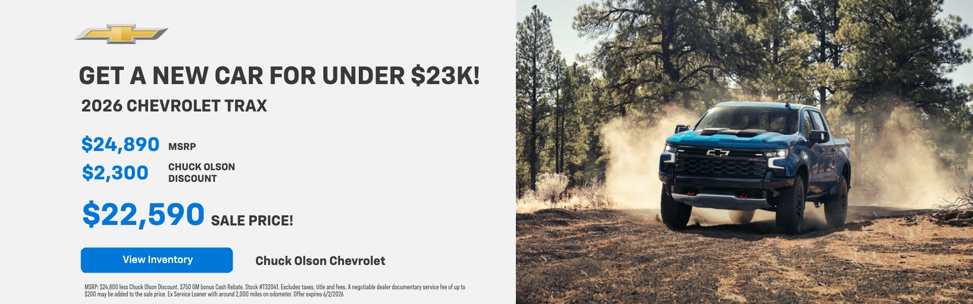 GET A NEW CAR FOR UNDER $23K!