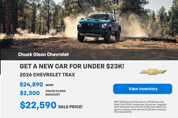 GET A NEW CAR FOR UNDER $23K!